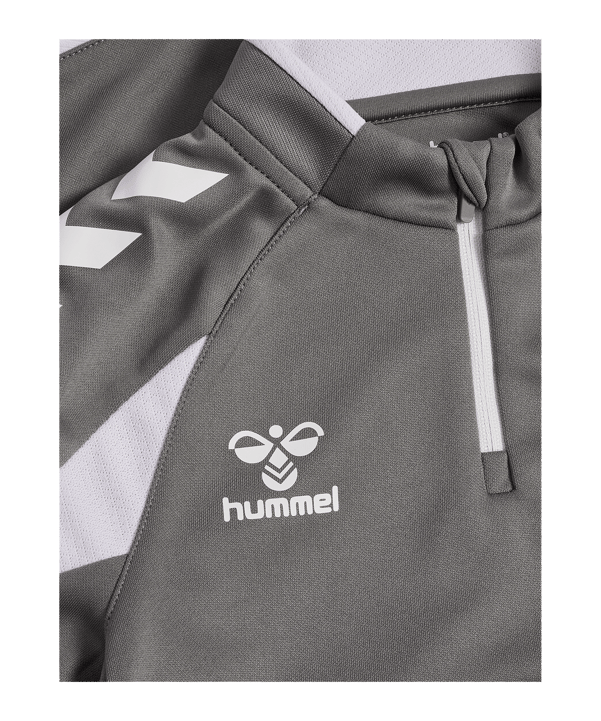 hummel Core 2.0 Half Zip Top Kids Grau F1299 - grau