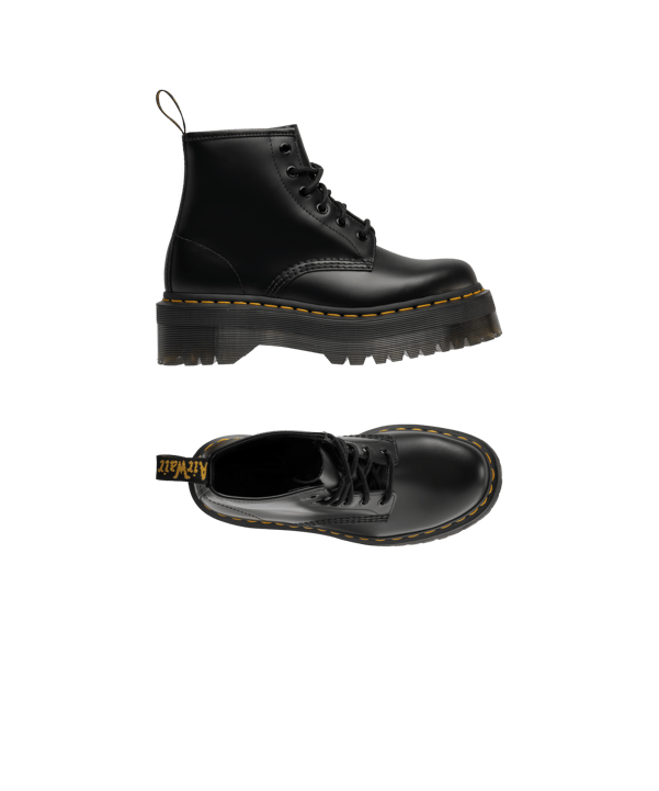 Dr. Martens 101 Quad Damen Schwarz - schwarz