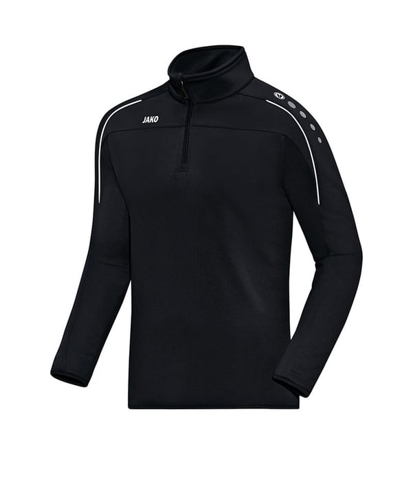 JAKO Classico Ziptop Kids Schwarz Weiss F08 - schwarz