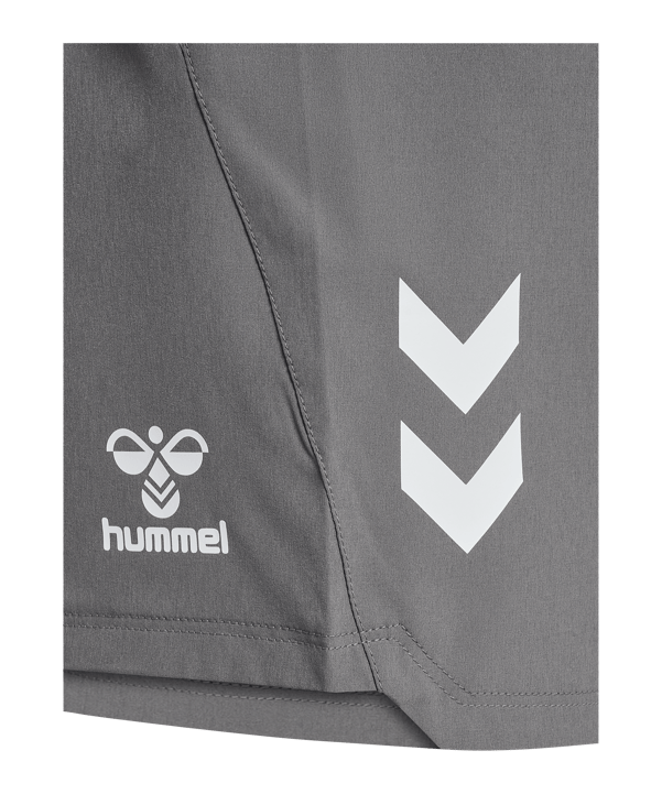 Hummel Lead 2.0 Woven Short Damen Grau F2350 - grau