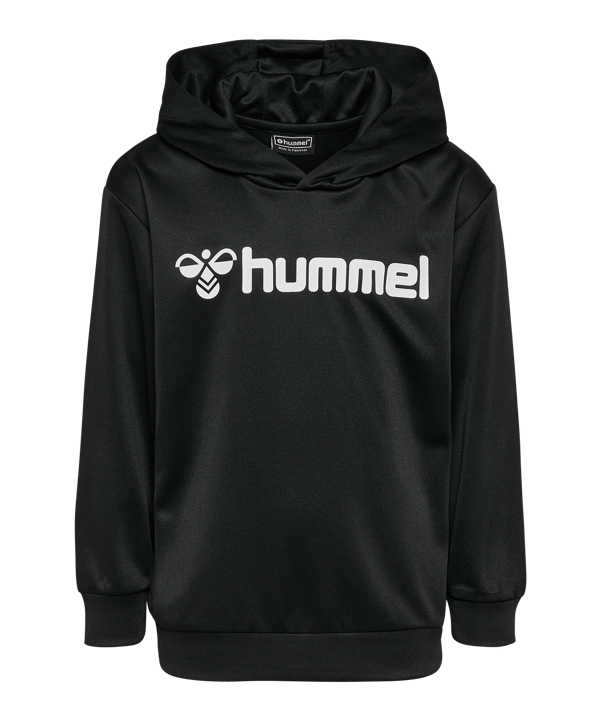 Hummel Logo Hoody Kids Schwarz F2001 - schwarz