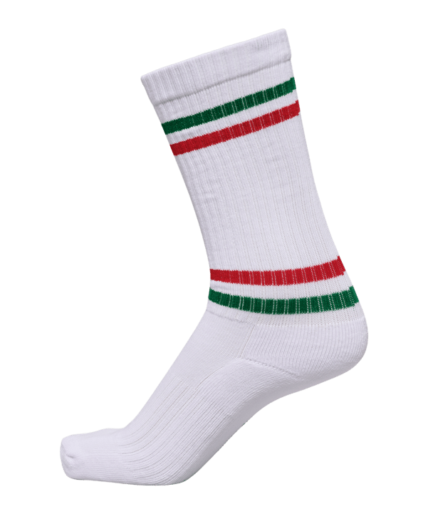 Hummel hml 3er Pack Chevron High Socken Weiß F9353 - weiss