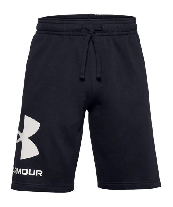 Under Armour Rival Fleece Big Logo Short F001 - schwarz