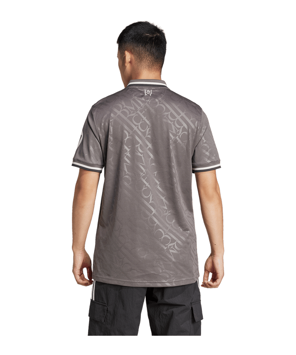 adidas Real Madrid Trikot 3rd 2024/2025 Braun mit Ärmelsponsor - braun