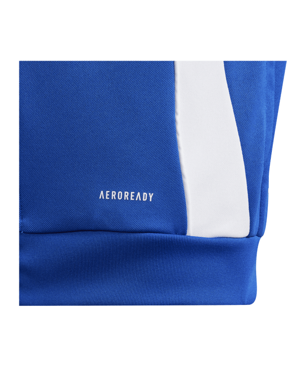 adidas Tiro 24 Trainingsjacke Kids Blau Weiss - blau