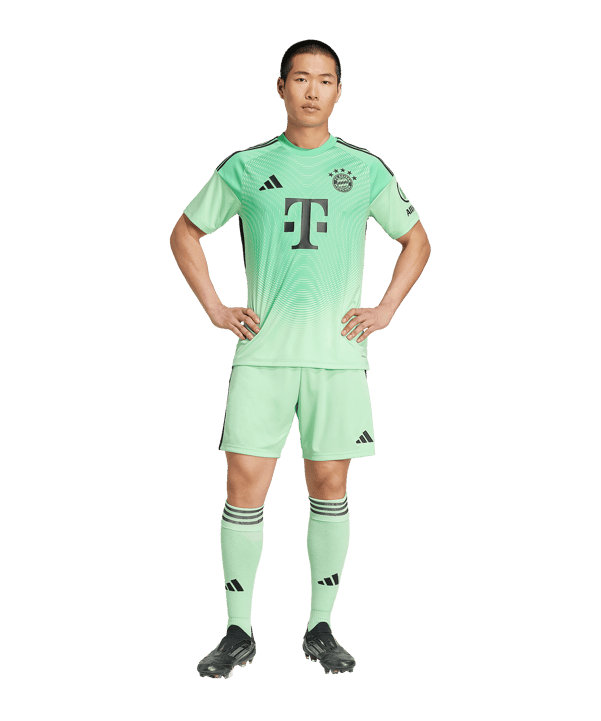 adidas FC Bayern München Torwarttrikot 2025/2026 Grün - gruen