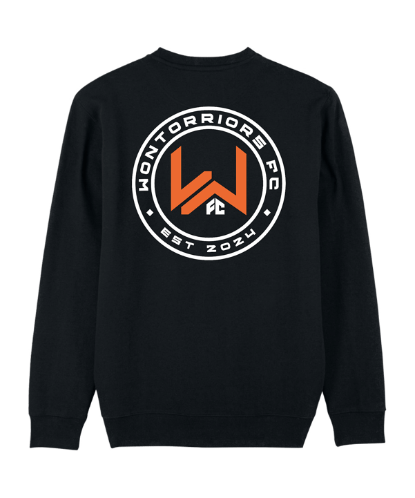 Wontorriors FC Fan Sweatshirt Schwarz FC002 - schwarz
