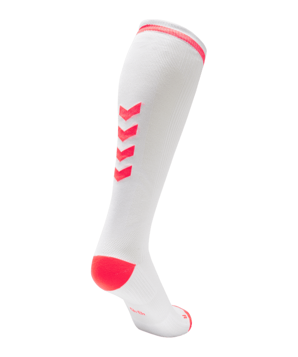 Hummel Elite High Socken Weiss Pink F9232 - weiss