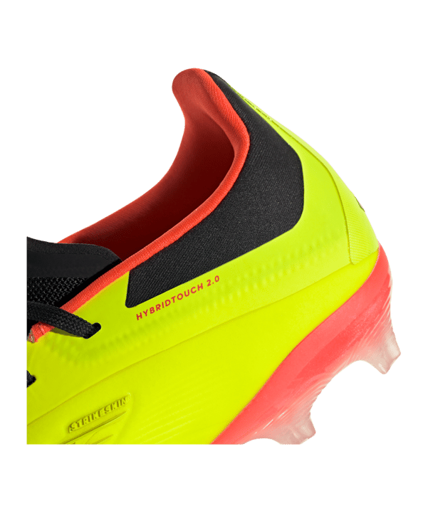 adidas Predator Elite FG Kids Energy Citrus Gelb Schwarz Rot - gelb