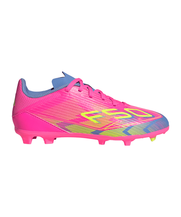 adidas F50 League FG Mystic Victory Kids Rosa - rosa