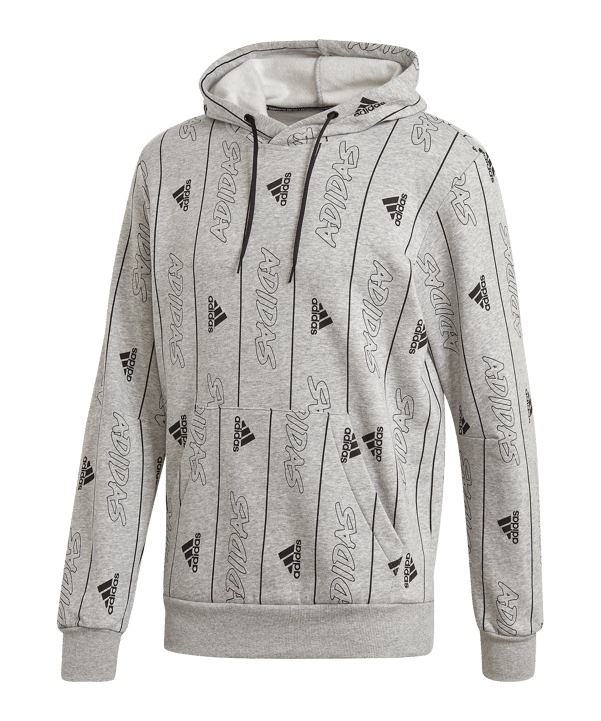 adidas Must Haves Graphic Hoody Grau - grau