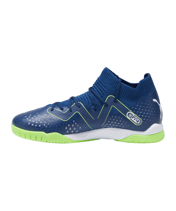 PUMA FUTURE Match+ Mid IT Halle Jr Gear Up Kids Blau F03 - blau