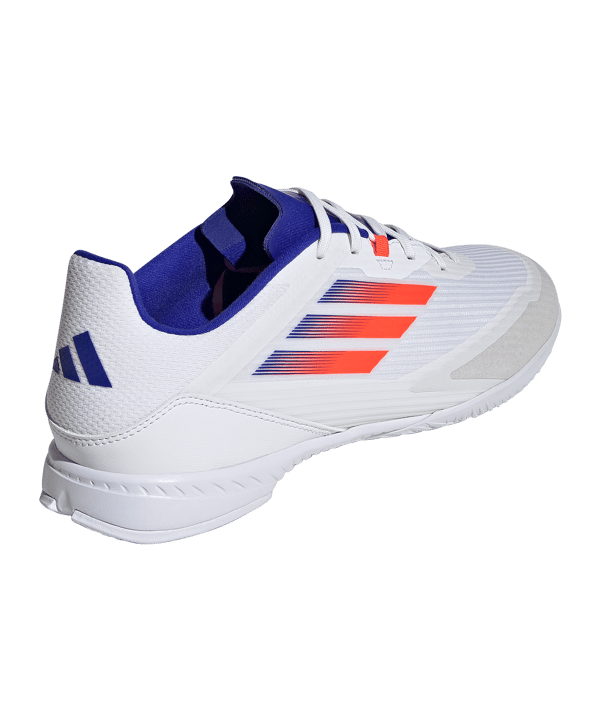 adidas F50 League IN Advancement Weiss Rot - weiss