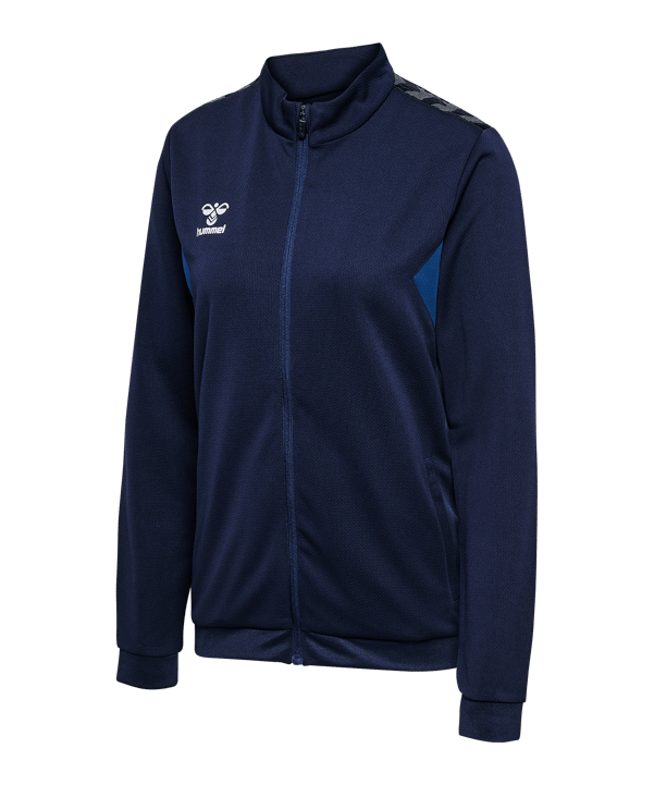 Hummel AUTHENTIC PL Trainingsjacke Damen Blau F7026 - blau