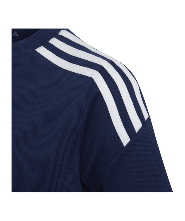 adidas Condivo 22 Poloshirt Kids Blau - blau