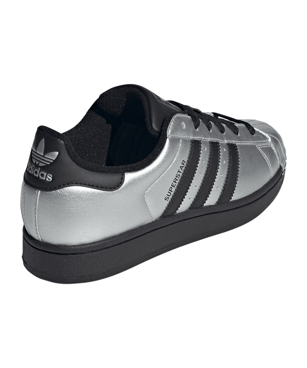 adidas Superstar II Damen Silber - silber