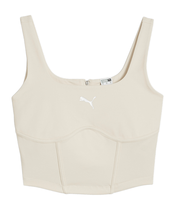 PUMA Dare To Gym2k Corset Sport-BH Damen Weiss F87 - weiss