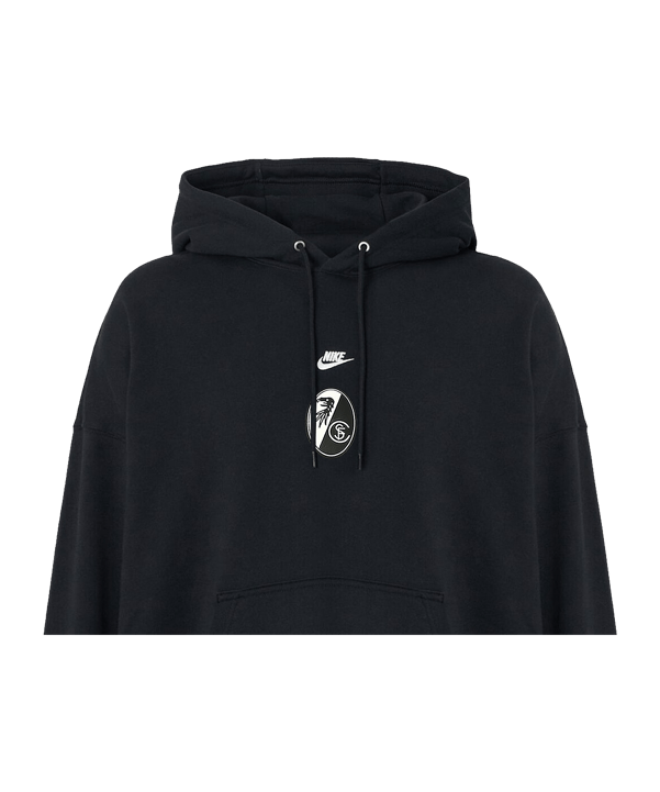 Nike SC Freiburg Club Hoody Nero C010 - nero