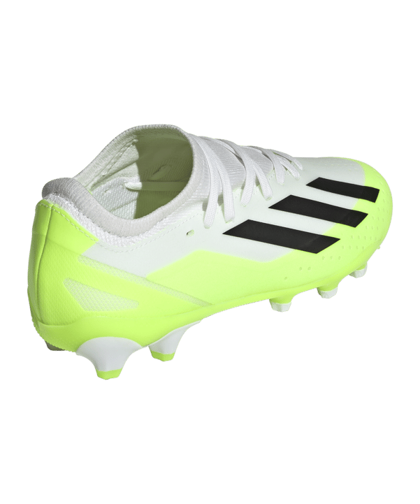 adidas X Crazyfast.3 MG Crazyrush Kids Weiss Schwarz Gelb - weiss