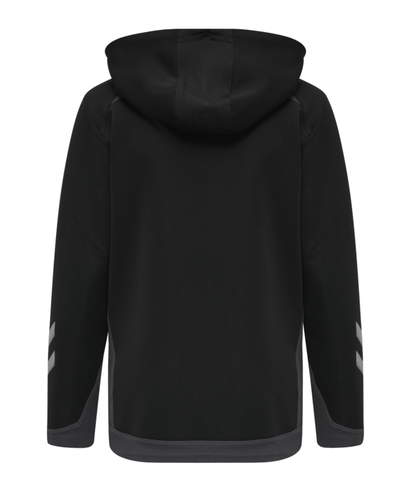 Hummel hmlLEAD Poly Hoody Damen Schwarz F2001 - schwarz