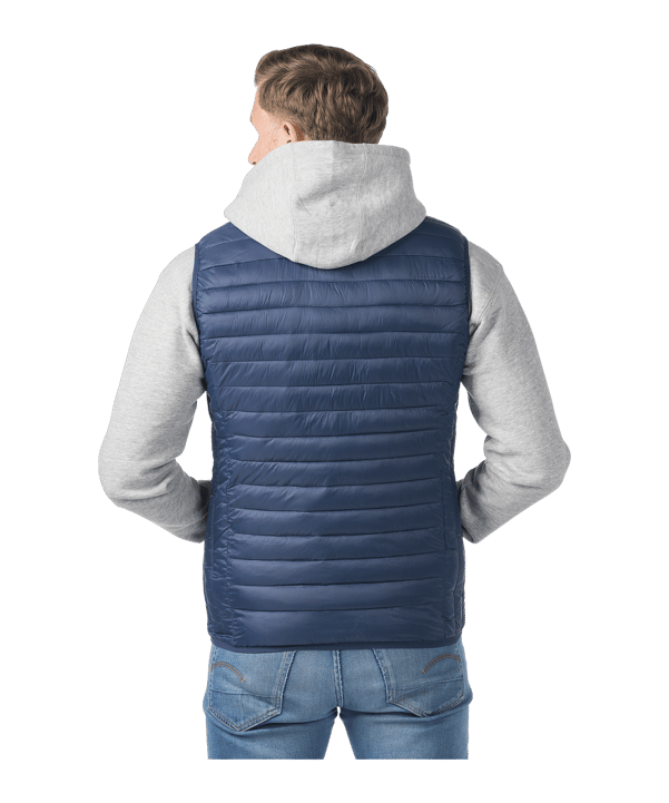 Erima CMPT Puffer Weste Blau - blau