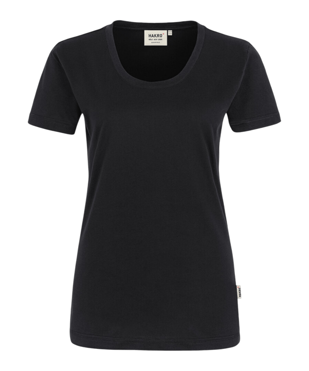 T-shirt Hakro Classic Femmes Noir F05 - noir