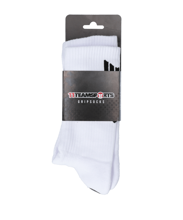 11teamsports Gripsocks Socken Weiss F10 - weiss