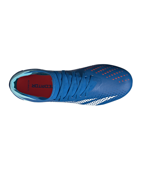 adidas Predator Accuracy.3 FG Marinerush Blau Weiss Blau - blau