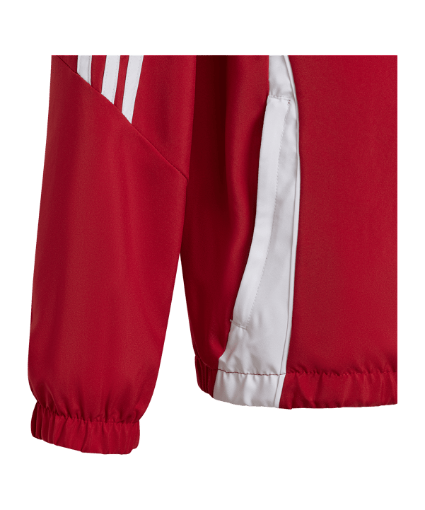 adidas Tiro 24 Windbreaker Kids Rot Weiss - rot