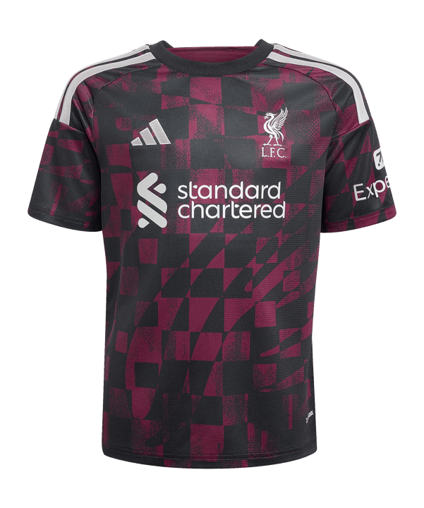adidas FC Liverpool Trikot 3rd 2026/2027 Kids Schwarz - schwarz