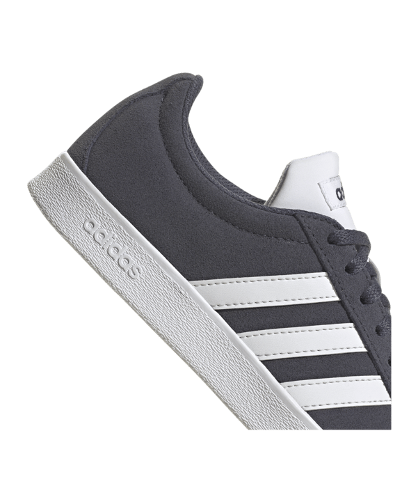 adidas VL Court 2.0 Suede Shoes Blue - blau