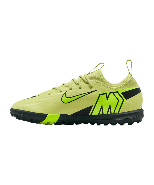Nike Jr Air Zoom Mercurial Vapor XVI Academy TF Max Voltage Kids Gelb F300 - gelb
