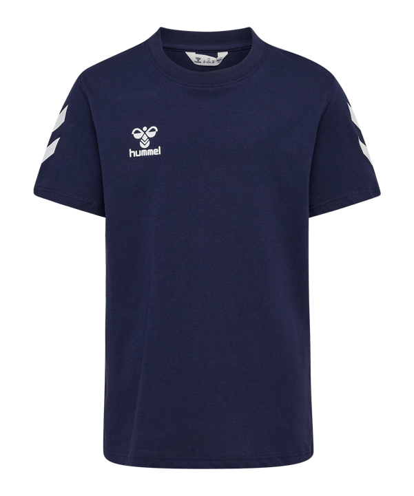 Hummel Go 2.0 Chevron T-Shirt Kids Blau F7026 - blau