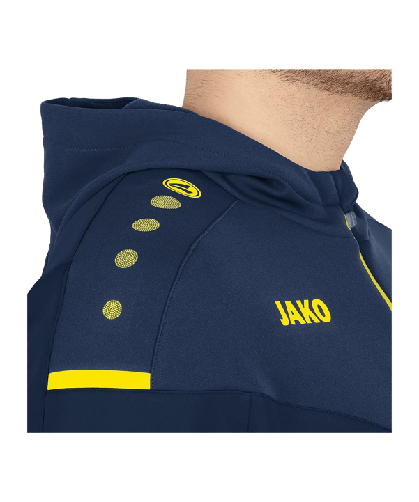 JAKO Champ 2.0 Veste à capuche Bleu C093 - bleu