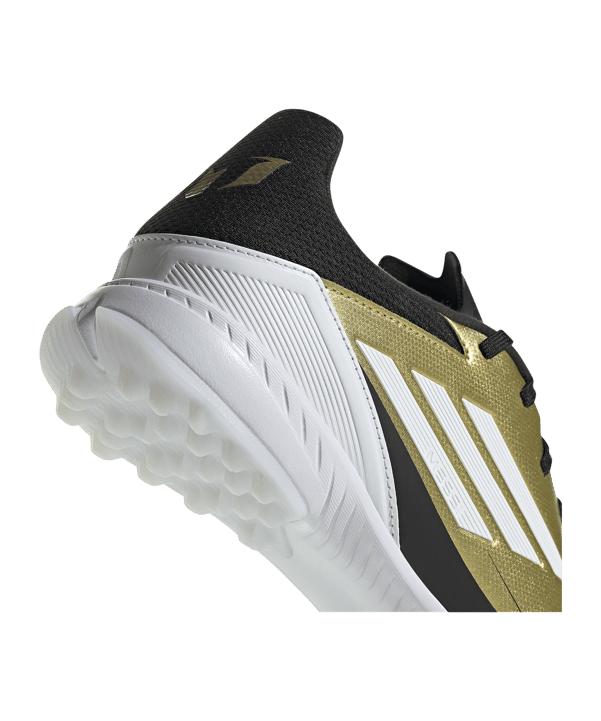 adidas F50 League TF Messi Triunfo Dorado Gold Weiss - gold