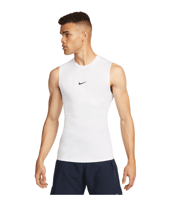 Nike Pro Dri-Fit Training Tanktop Weiss F100 - weiss