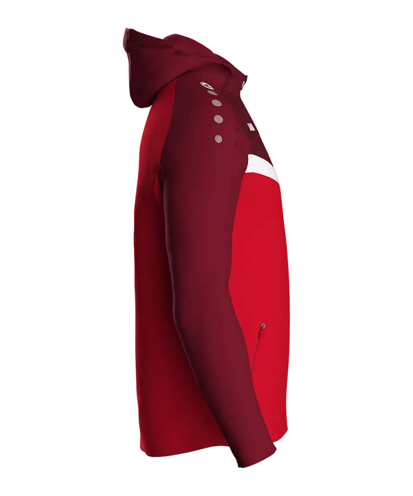 JAKO Iconic Kapuzenjacke Kids Rot F103 - rot