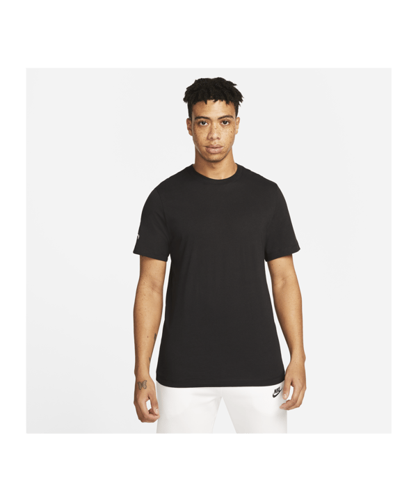 Nike Park 20 T-Shirt Schwarz Weiss F010 - schwarz