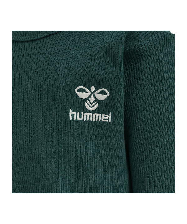 Hummel Sami L/S T-Shirt Kids Blau F6470 - blau