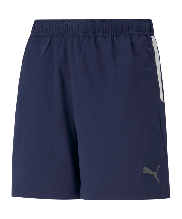 PUMA teamLIGA Sideline Short Kids Blau Schwarz F06 - blau