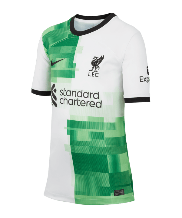 Nike FC Liverpool Trikot Away 2023/2024 Kids Weiss F101 - weiss