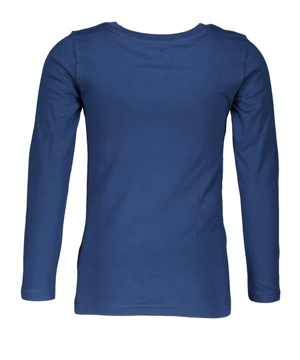 DFB Deutschland Paule Jubel Langarmshirt Kids Blau - blau