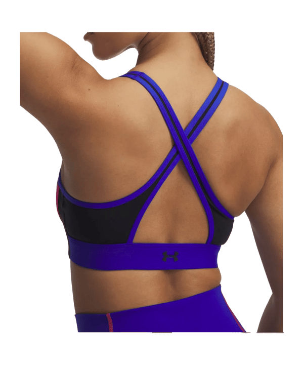 Under Armour Project Rock Sport-BH Damen Schwarz F001 - schwarz