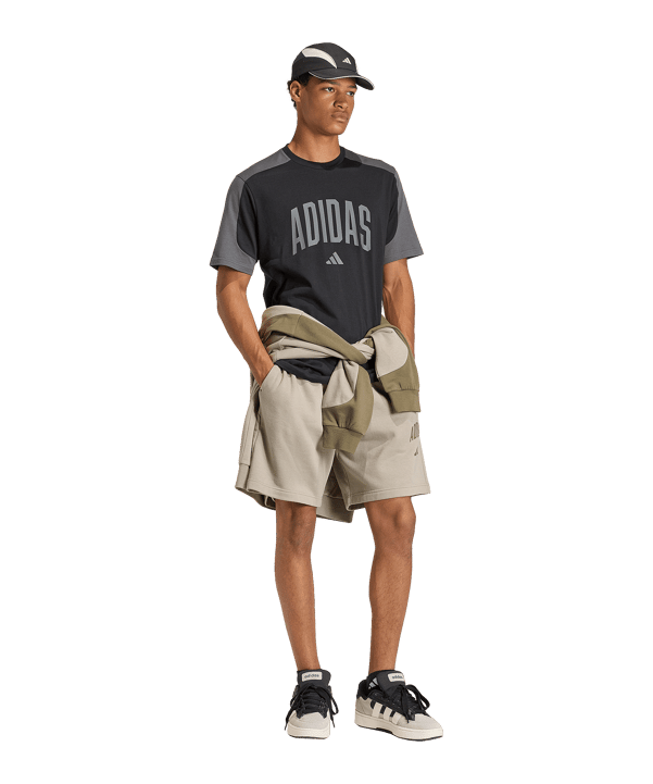 adidas Collegiate T-Shirt Schwarz - schwarz