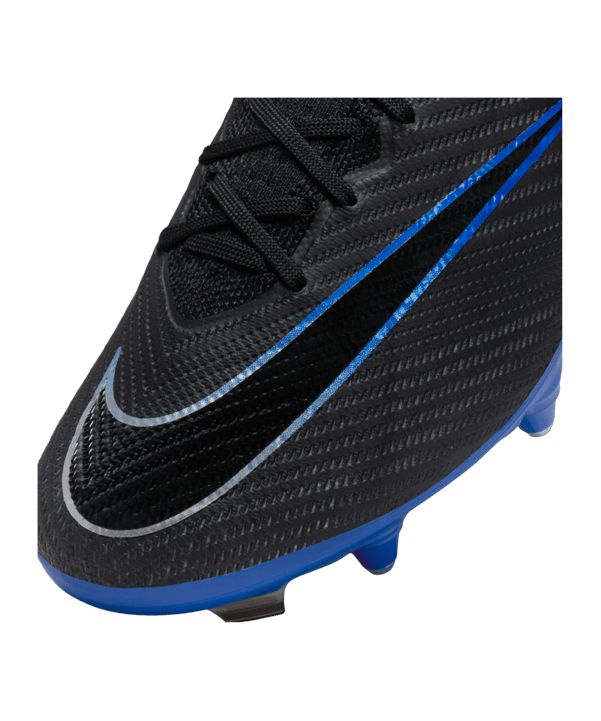 Nike Air Zoom Mercurial Superfly IX Elite SG-Pro AC Shadow Schwarz Silber Blau F040 - schwarz