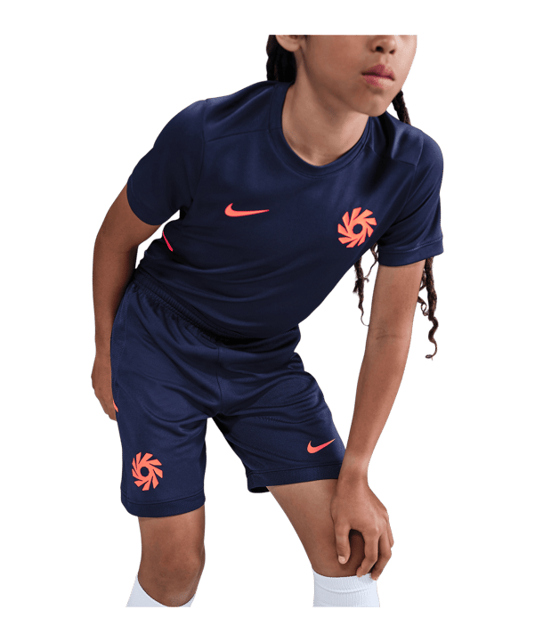 Nike Erling Haaland Academy Shorts Kids Blau F498 - blau