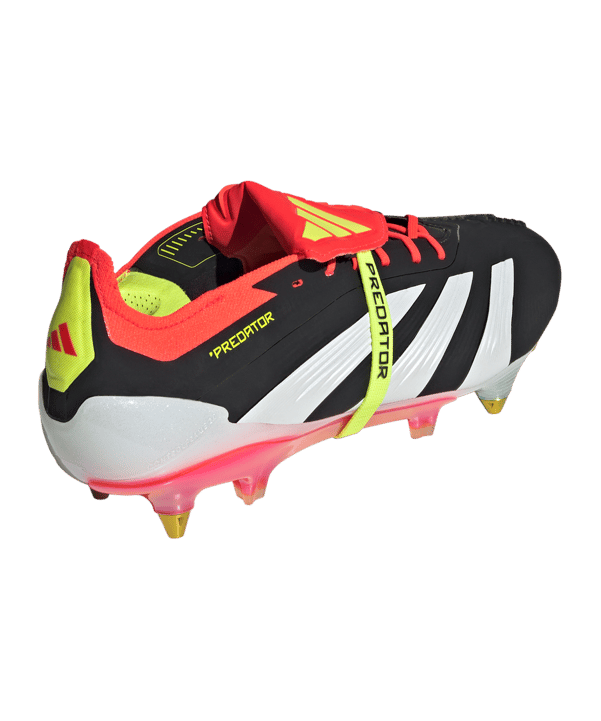 adidas Predator Elite FT SG Solar Energy Schwarz Weiss Rot - schwarz