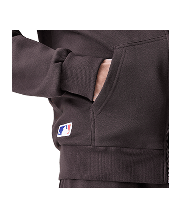 New Era MLB LE BB New York Yankees Kapuzenjacke Braun - braun