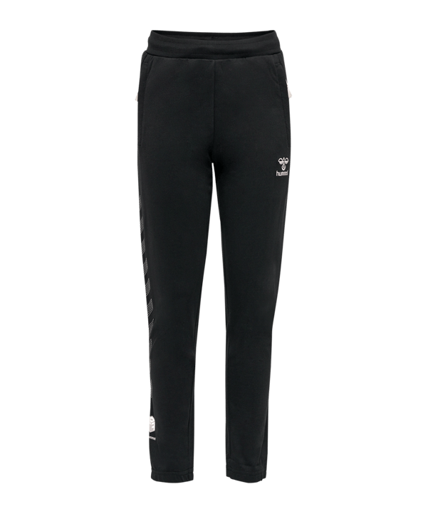 Hummel Move Grid Trainingshose Kids Schwarz F2001 - schwarz
