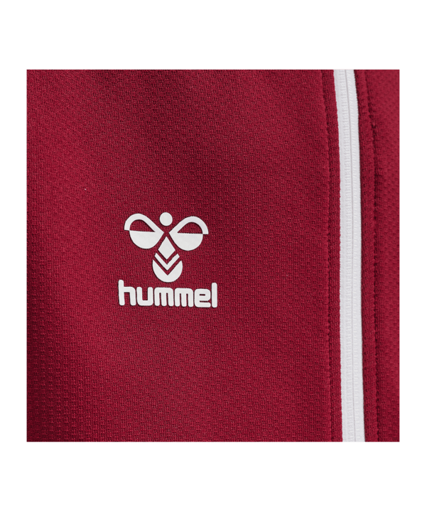 Hummel hmlLEAD Poly Trainingsjacke Kids Rot F3584 - rot